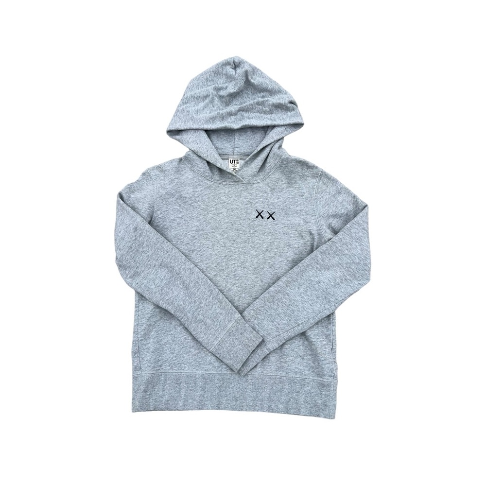 KAWS x Uniqlo x Sesame Street  XX Grey Hoodie size XS
